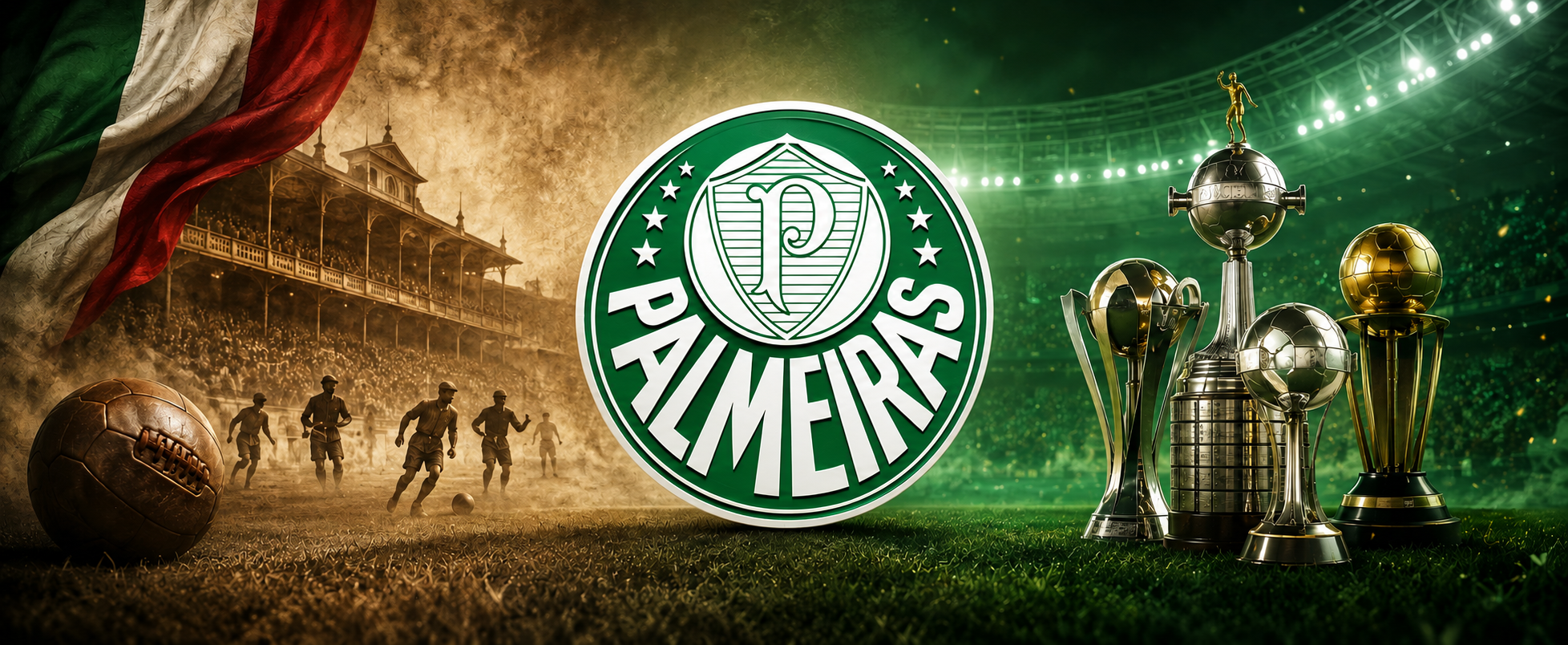 Palmeiras completa 112 anos: da origem italiana às grandes conquistas